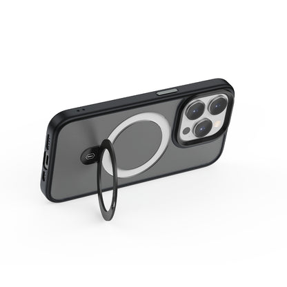 ZMM-010 Magsafe Uyumlu Mat Standlı iPhone 15 Pro Kılıf