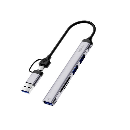 Zolo Wi-HB003 USB3.0 + USB2.0 + SD/TF Type-C USB-A 5in1 Hub Adaptör